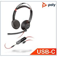 HP Poly Blackwire 5220, Headset, Standard, USB-C - 207586-201