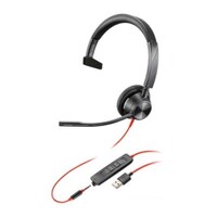 HP Poly Blackwire 3315-M UC Mono Headset (USB & 3.5mm)