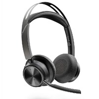 HP Poly Voyager Focus 2 UC Wireless Headset With Active Noise Cancellation, USB-C