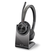 HP Poly Voyager 4320 UC Stereo USB Bluetooth Headset (Stand & USB Dongle) - 77Y99AA