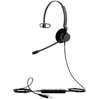 Jabra BIZ 2300 USB MS Mono Corded Headset - Skype for Business