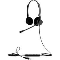 Jabra BIZ 2300 USB MS Duo Corded Headset - Skype for Business