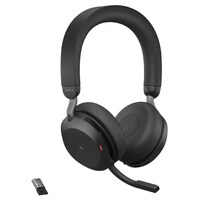 Jabra Evolve2 75 MS ANC Stereo Bluetooth Headset (USB Dongle)