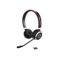 JABRA WIRELESS EVOLVE 65 MS S E STEREO BLUETOOTH HEADSET + BT DONGLE