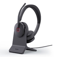 Yealink BH74 with Stand UC USB-C/A Bluetooth Headset, Active Noise Cancellation, Acoustic Shield, Wireless range 50 m, talk time of up to 32 hours