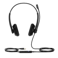 YEALINK UH34 LITE TEAMS CERTIFIED WIDEBAND NOISE-CANCELLING USB HEADSET TEAMS-UH34L-D