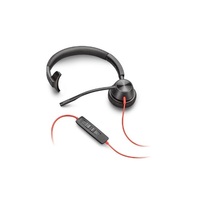 HP Poly Blackwire BW3310 UC Monaural USB-A Corded Headset 213928-01