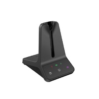 Yealink WH63 E2 Convertible DECT Wireless UC Headset 8 hours talk time185m Wireless range Dual microphone Multi-device Connectivity