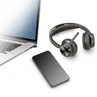 HP Poly Voyager Focus 2 UC Wireless Headset With Active Noise Cancellation, USB-C
