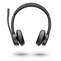 HP Poly Voyager 4320 Stereo Teams & UC with Charge Stand, 218476-02 usb-A, , Wireless, Noise canceling boom, Acoustice Fence