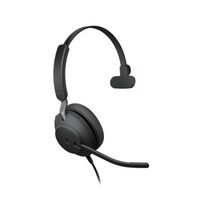 Jabra Evolve2 40 MS Mono USB-C Headset - Black