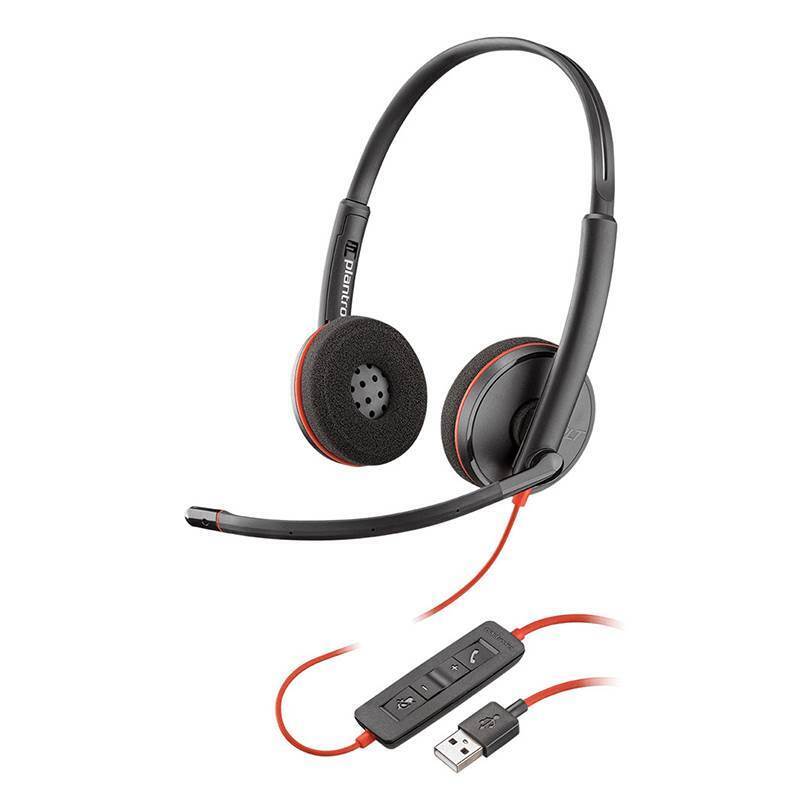 HP Poly Blackwire C3220 UC Stereo USB Headset