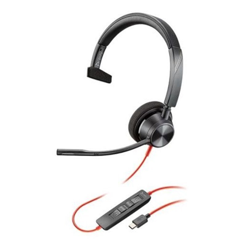HP Poly Blackwire 3310-M UC Mono USB-C Headset