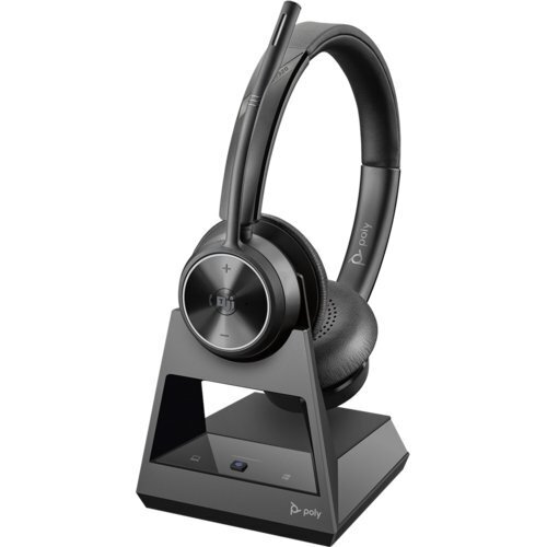 HP Poly Savi 7320 Office, S7320-M, PCDskphn, Stereo, Secure Dect Wireless HEADSET- MSFT Cert 215201-08