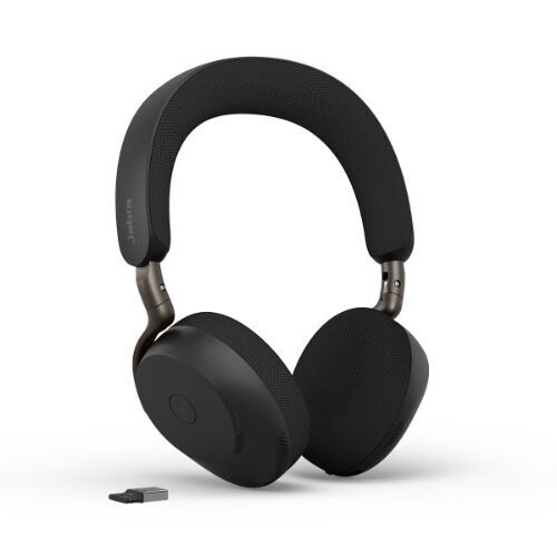 Jabra Evolve3 75 MS Teams Stereo USB-A Bluetooth Headset - Black