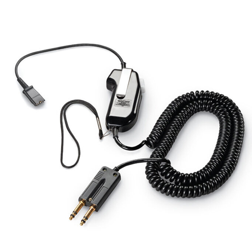 HP Poly SHS 1890-15 PTT (Push-to-Talk) Headset Adapter 60825-315 - 10-12 Weeks Lead Time