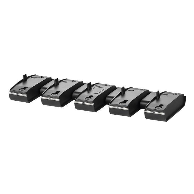 HP Poly Savi 5-Unit Multiple Charging Base - Black