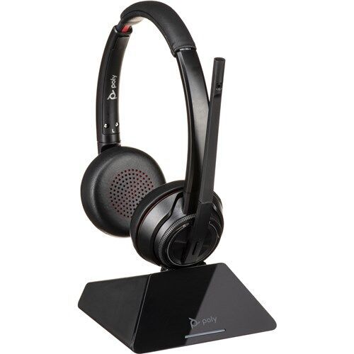 Poly UC Savi 8220 Stereo DECT Wireless Headset | PC Only | USB-A Dongle
