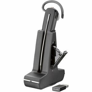 Poly UC Savi 8245 Office Convertible DECT Wireless Headset | Hot-Swap Battery | USB-A