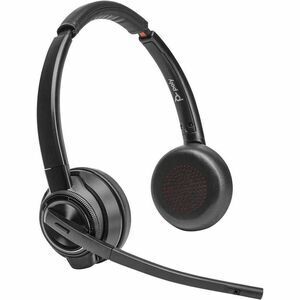 Poly UC Savi 8420 Office Stereo DECT Wireless Headset | PC + DeskPhone + Mobile | USB-A