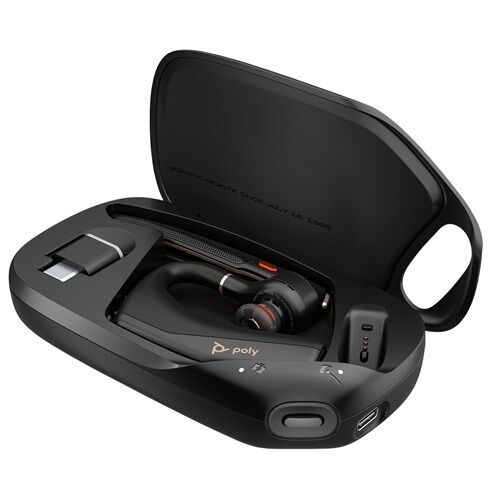 Poly MS Voyager Legend 50-M Mono Wireless Headset | BT700 USB-C Dongle + Charging Case