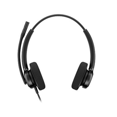 Poly UC Mission 425 Stereo Corded Headset | USB | Classic Foam Ear Cushion