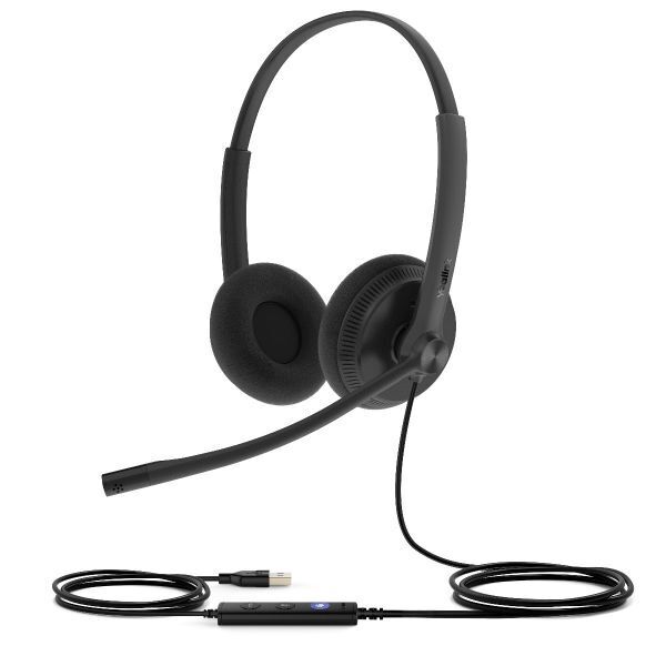 YEALINK UH34 LITE TEAMS CERTIFIED WIDEBAND NOISE-CANCELLING USB HEADSET TEAMS-UH34L-D