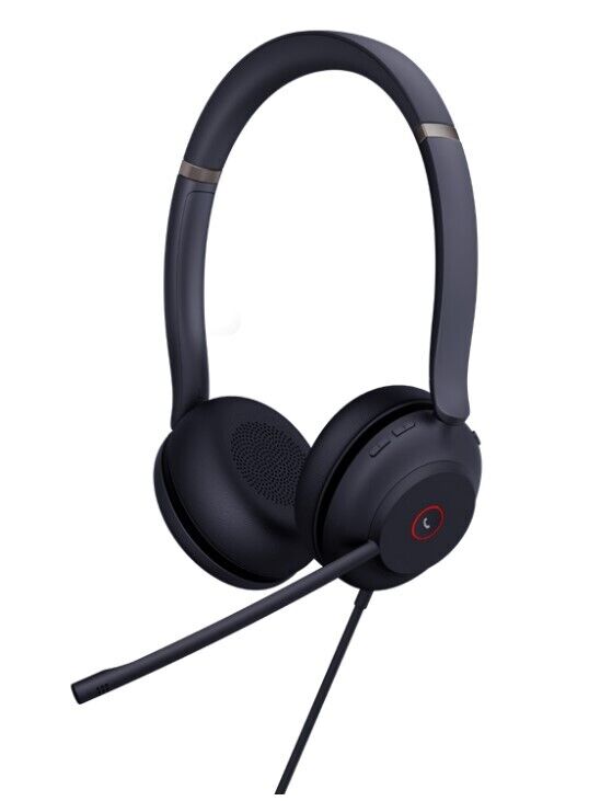 Yealink TEAMS-UH37-D-C USB Wired Headset, Stereo, USB-C NATIVE C/A , 35mm Speaker