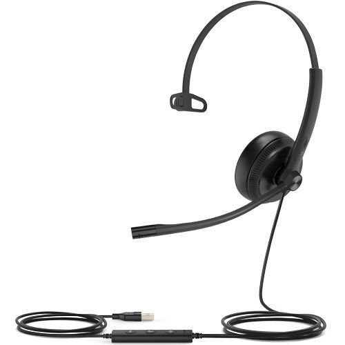 YEALINK UH34 WIDEBAND NOISE-CANCELLING MONAURAL USB HEADSET UH34-M-UC